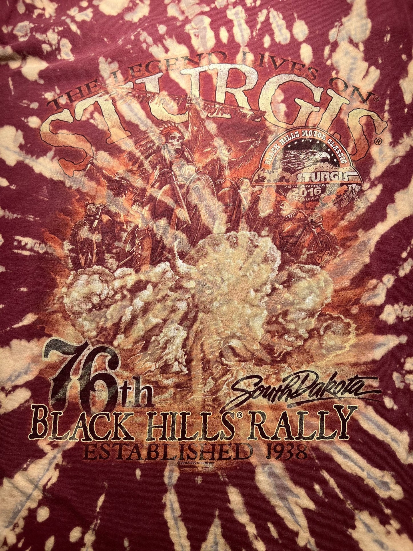 Sturgis 76th Black Hills Rally T-Shirt