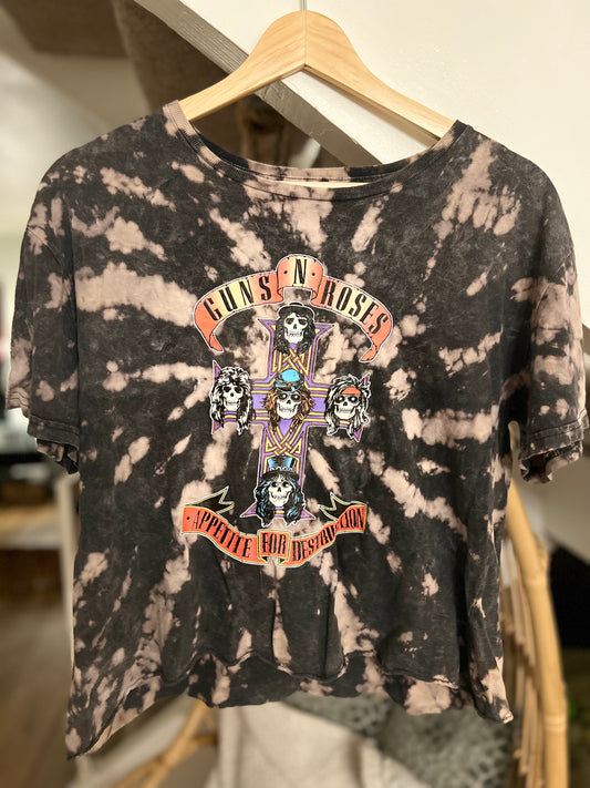 Guns N` Roses Crop Top