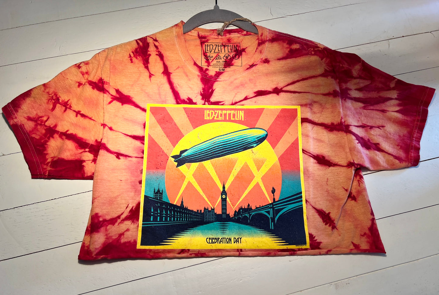 Led Zeppelin Crop Top