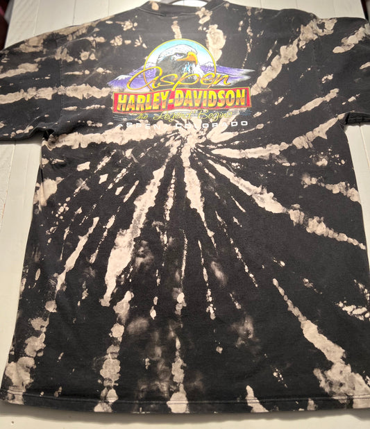 Harley Davidson Half Button T-Shirt