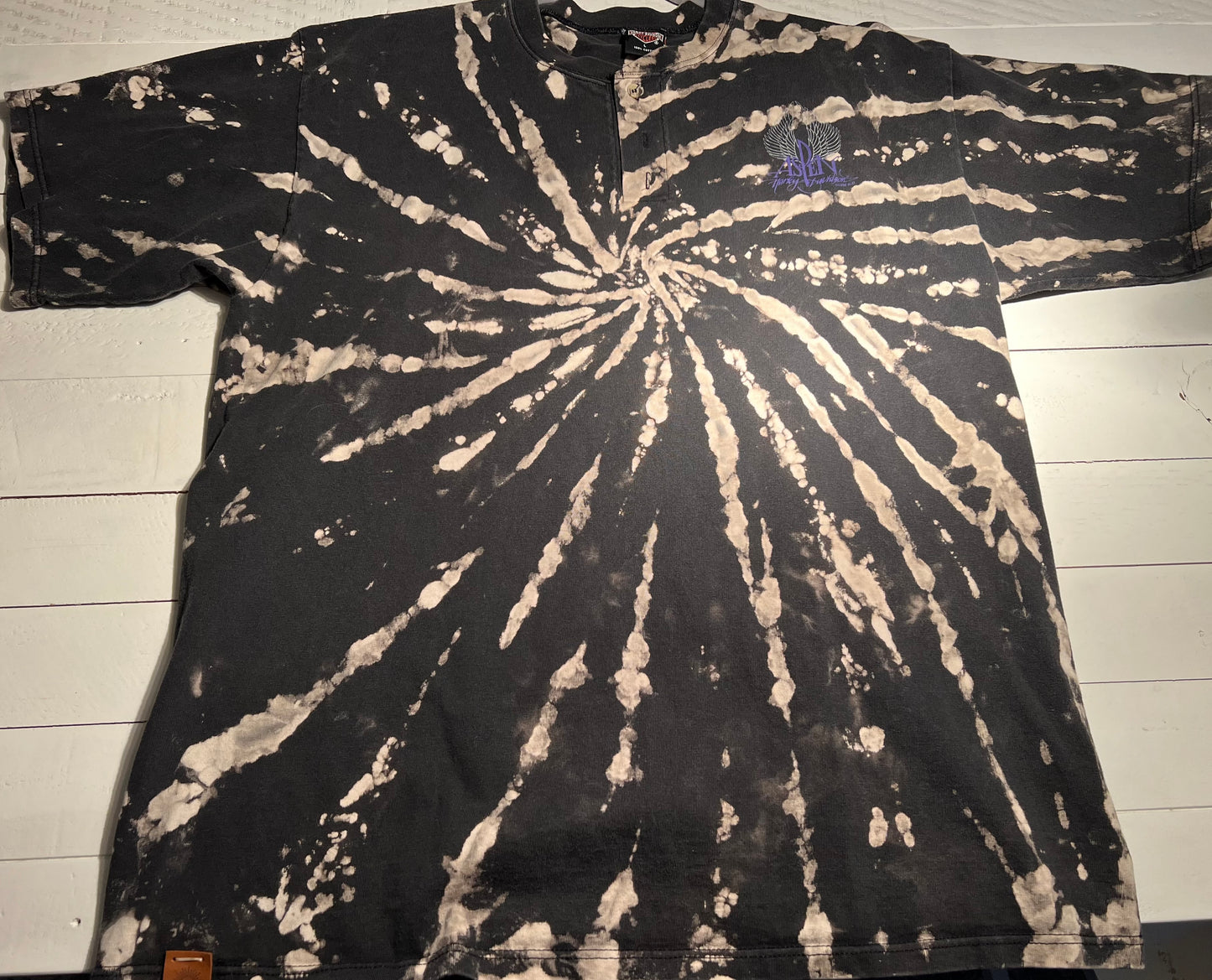 Harley Davidson Half Button T-Shirt
